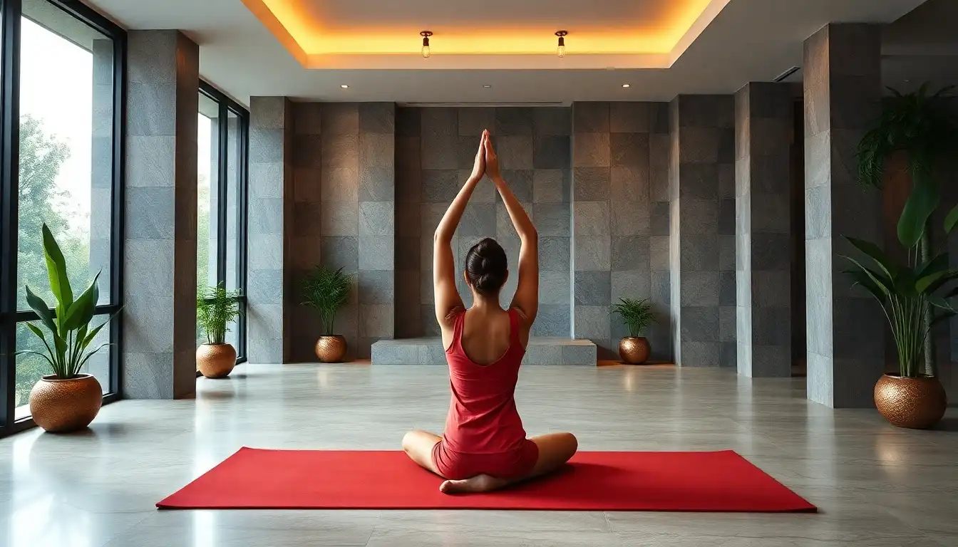 Yoga pose